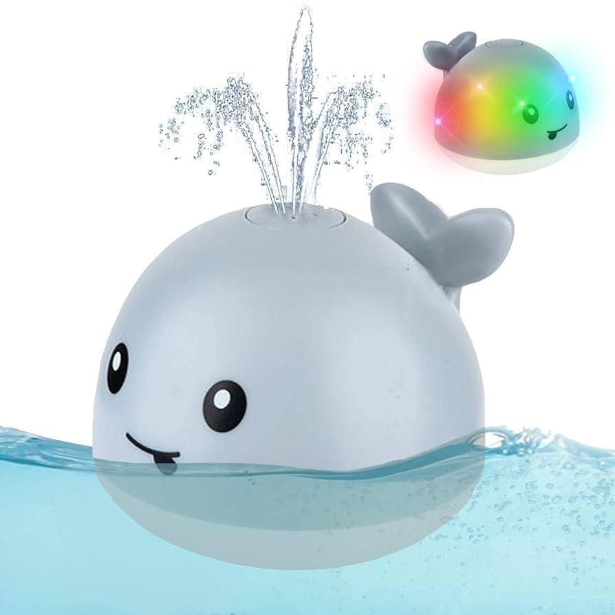 Bath Time Fun - Fountain Whale LED