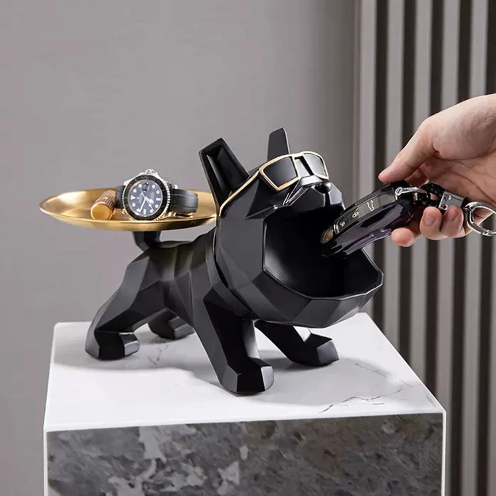 Resin Cool Bulldog Crafts