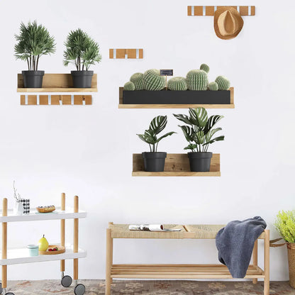 3D Plant Pot Wall Stickers